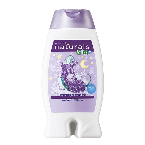 Gel de duș și spumant de baie cu lavandă Good Night, 250ml