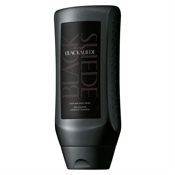 Avon Gel de duș pentru păr și corp black suede