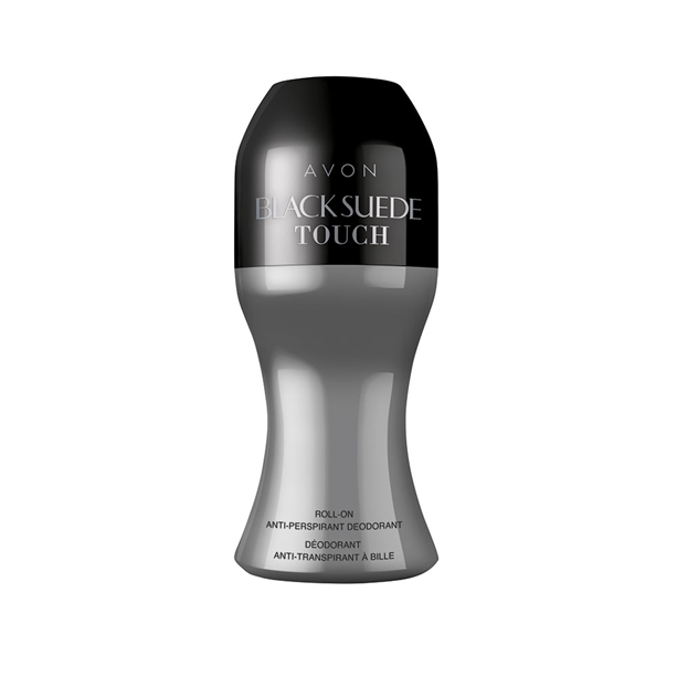 Deodorant antiperspirant cu bilă Black Suede Touch Avon imagine noua