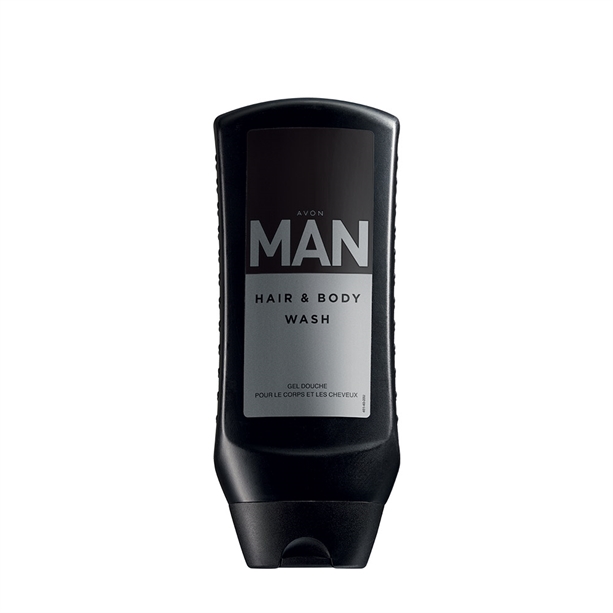 Gel de curățare pentru păr și corp Avon Man