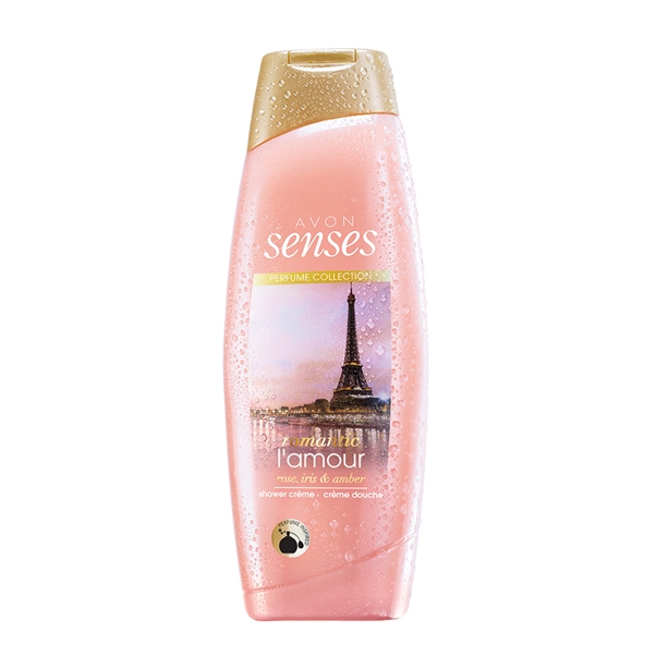 Gel de duș Senses Romantic L’amour 500 ml Avon poza 2022