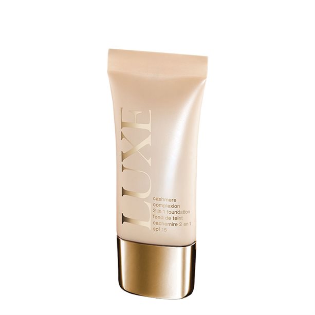 Fond de ten 2 în 1 luxe cashmere spf 15 - medium bisque 