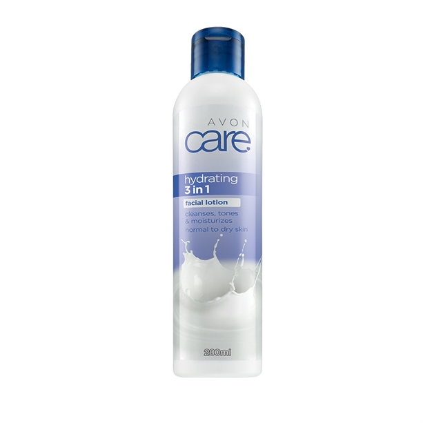 Loțiune facială 3 în 1: curăță, tonifică, hidratează Avon Care Avon imagine noua 2022 scoalamachiaj.ro