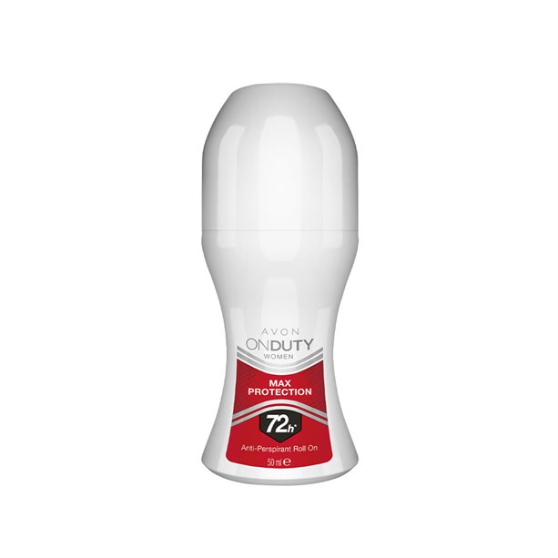 Deodorant antiperspirant cu bilă On Duty Max Protection pentru Ea, 50ml Avon poza 2022