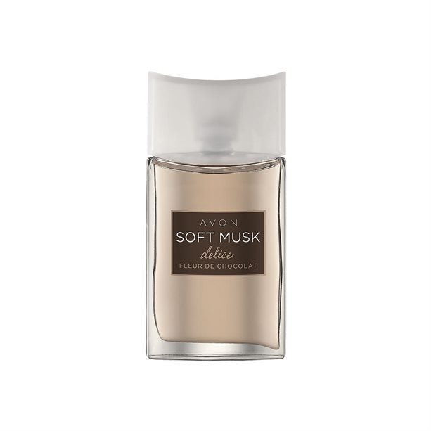 Apă de toaletă Soft Musk Delice Fleur de Chocolate, 50ml Avon imagine noua 2022 scoalamachiaj.ro
