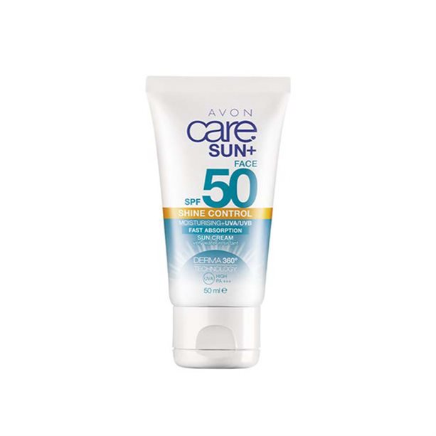 Cremă hidratantă cu protecție solară SPF 50 UVA/UVB Face Shine Control