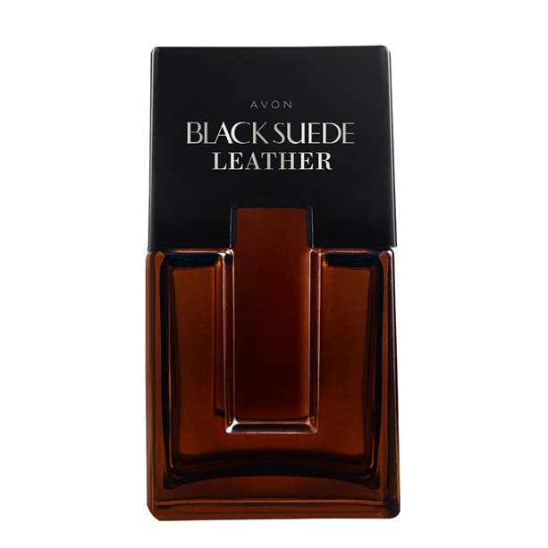 Apă de toaletă Black Suede Leather, 75ml Avon poza 2022