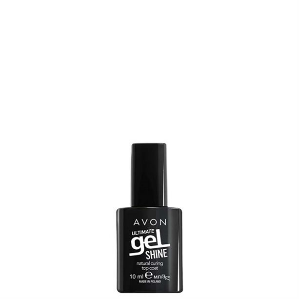 Lac de unghii top coat Ultimate Gel Shine Avon imagine noua 2022 scoalamachiaj.ro