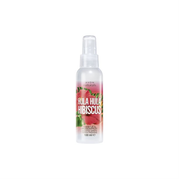 Spray de corp cu hibiscus și fructul pasiunii, 100ml