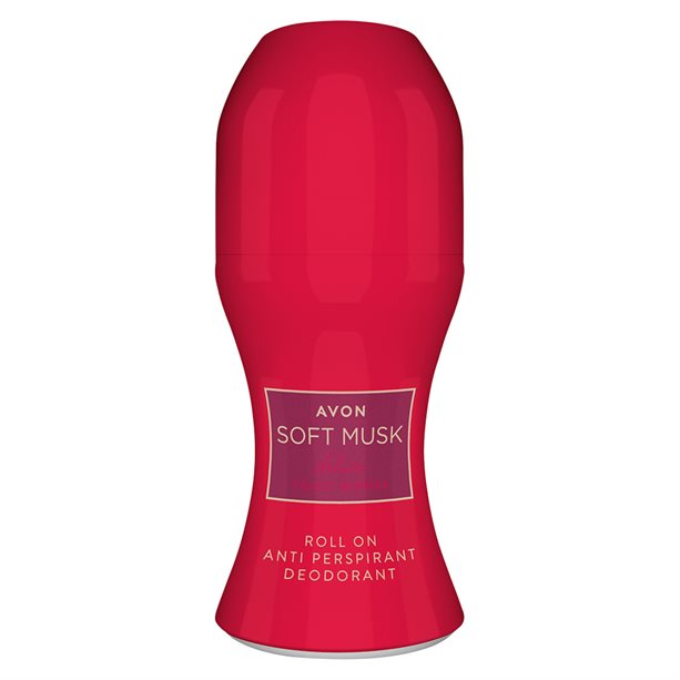Deodorant anti-perspirent cu bilă Soft Musk Delice Velvet Berries Avon imagine noua 2022 scoalamachiaj.ro
