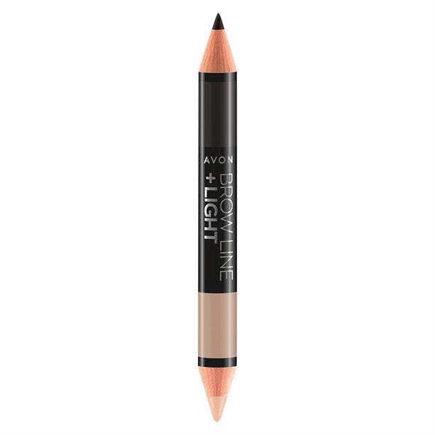 2 în 1 creion și iluminator pentru sprâncene Line & Light – Light Brown Avon cel mai bun pret online pe cosmetycsmy.ro