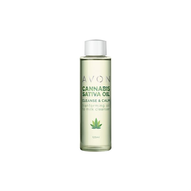 Ulei pentru curățarea tenului cu ulei de Cannabis Sativa Avon imagine noua 2022 scoalamachiaj.ro