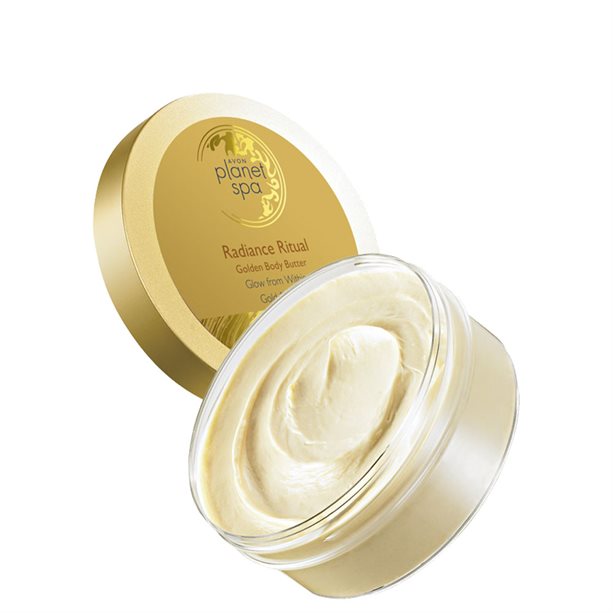 Unt de corp cu particule aurii Planet Spa Radiance Ritual