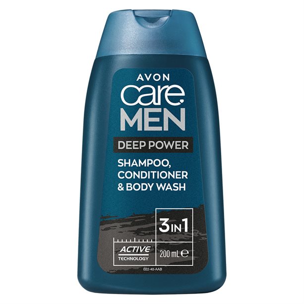 3 în 1 Șampon, balsam și gel de duș Avon Avon
