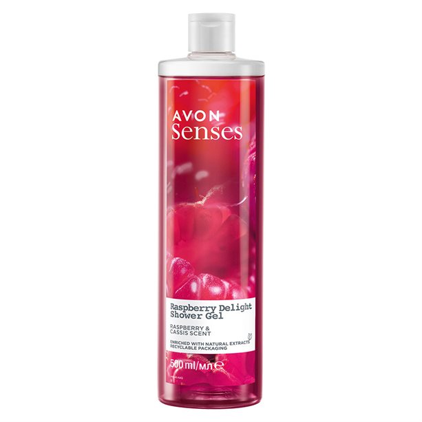 Gel de duș Raspberry Delight, 500 ml