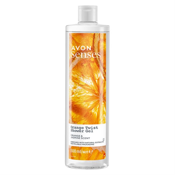 Gel de duș Orange Twist, 500 ml