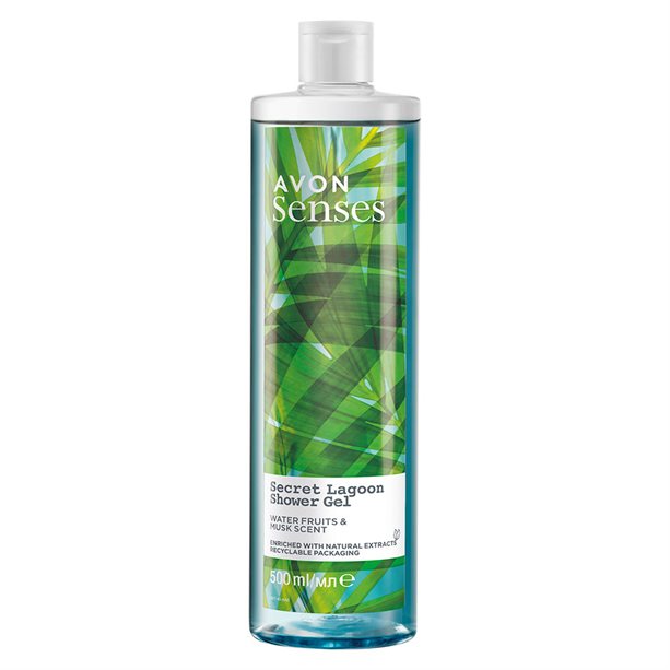 Gel de duș Secret Lagoon, 500 ml