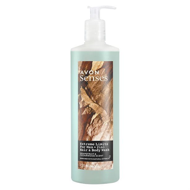 OFERTĂ SPECIALĂ Gel de duș 2 în 1 pentru păr și corp Extreme limits pentru El