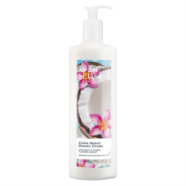 Gel de duș cremă aloha monoi, 720ml