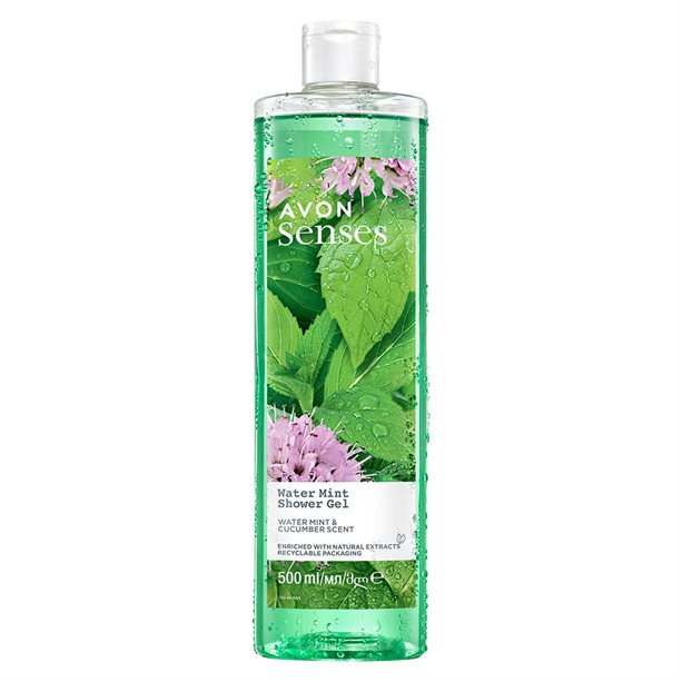 Gel De Dus Water Mint, 500 Ml