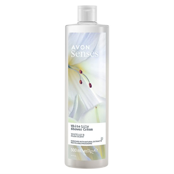 Cremă de duș White Lily, 500ml