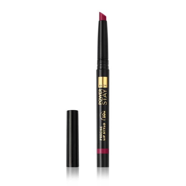 Ruj rezistent Power Stay Red - Model Maroon