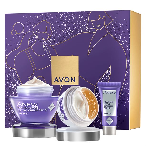 Avon Set cadou anew platinum