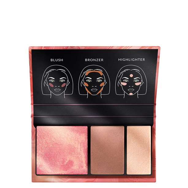 OFERTĂ SPECIALĂ Paletă pentru conturul feței 3-în-1 - Sunkissed
