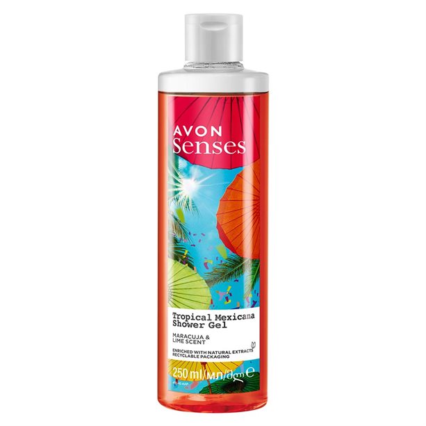 Gel De Dus Tropical Mexicana, 250ml