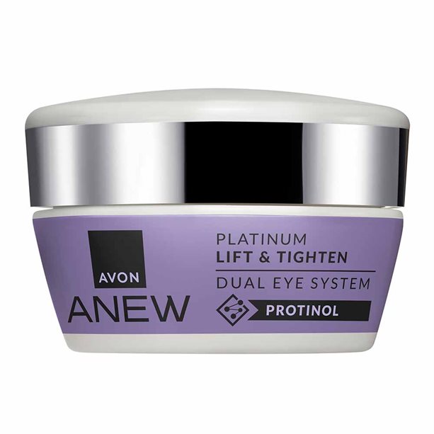 Cremă duală pentru ochi cu efect de lifting Anew Platinum