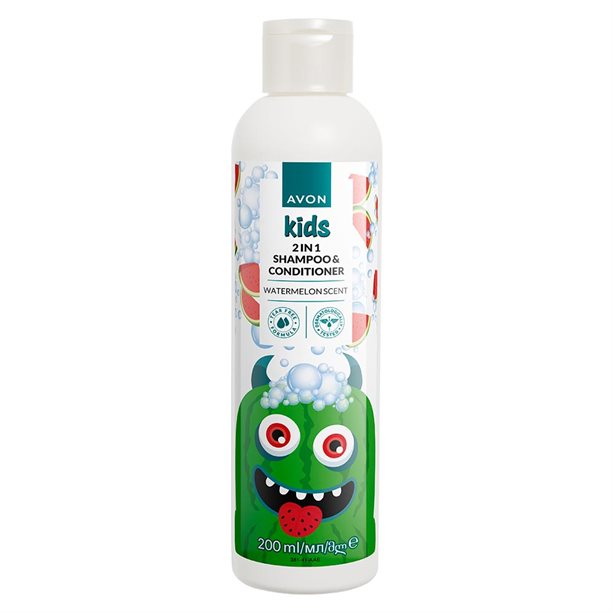 OFERTĂ SPECIALĂ 2 în 1 Șampon și balsam cu aromă de pepene roșu