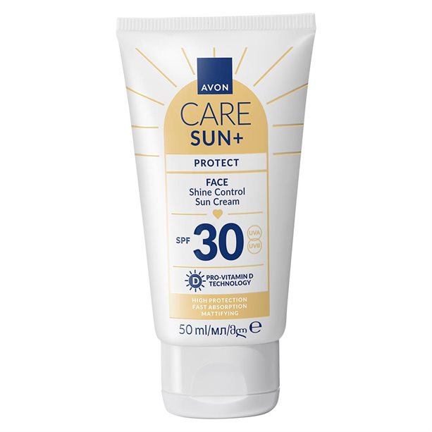 Cremă de față cu SPF 30 Shine Control SUN+ PROTECT