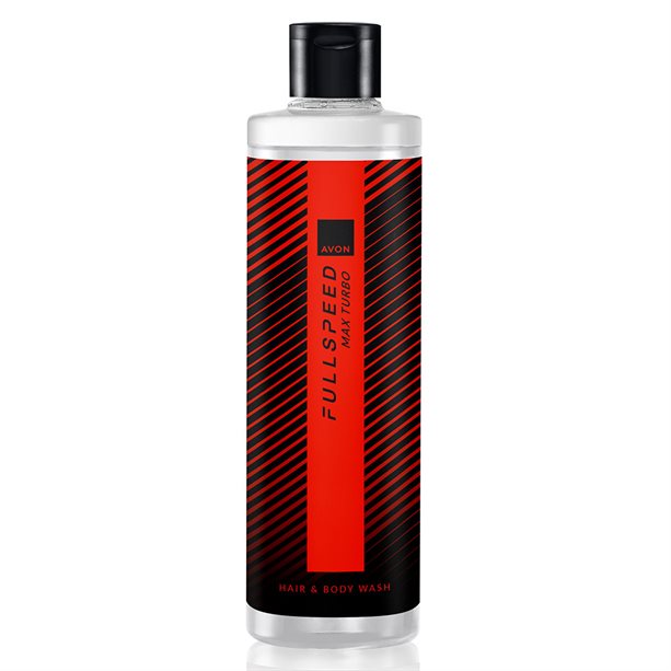 Gel de duș pentru păr și corp Full Speed Max Turbo