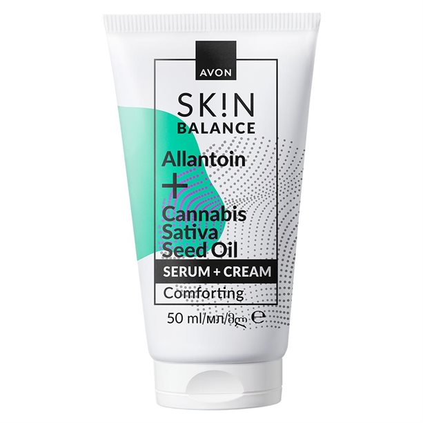 OFERTĂ SPECIALĂ Ser + cremă cu efect calmant Avon SK!N