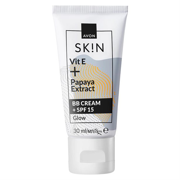 OFERTĂ SPECIALĂ Cremă iluminatoare BB cu SPF15 Avon SK!N - Extra Light