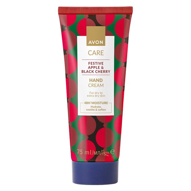 Cremă de mâini Festive Apple&Black Cherry 
