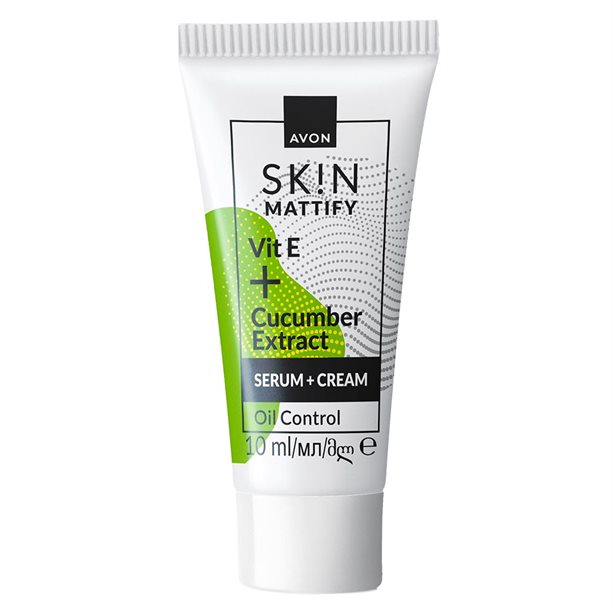 OFERTĂ SPECIALĂ Mini ser + cremă cu efect matifiant Avon SK!N