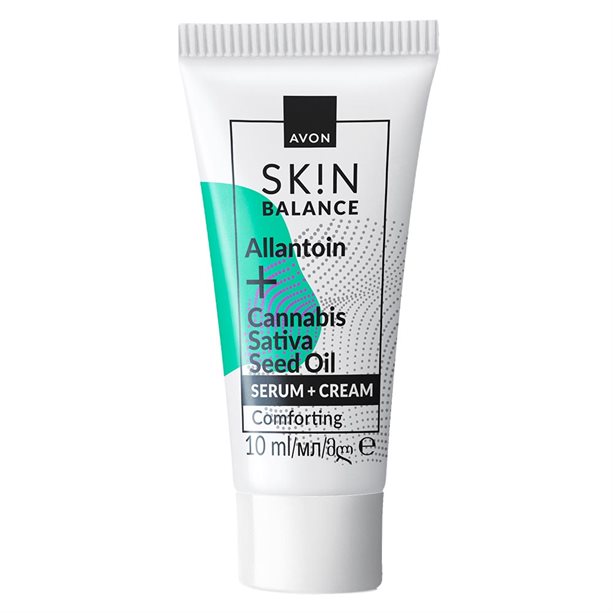 OFERTĂ SPECIALĂ Mini ser + cremă cu efect calmant Avon SK!N