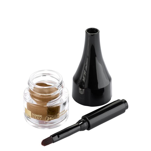 Fard gel-cremă pentru sprâncene 24-Hour Power Stay - Dark Brown