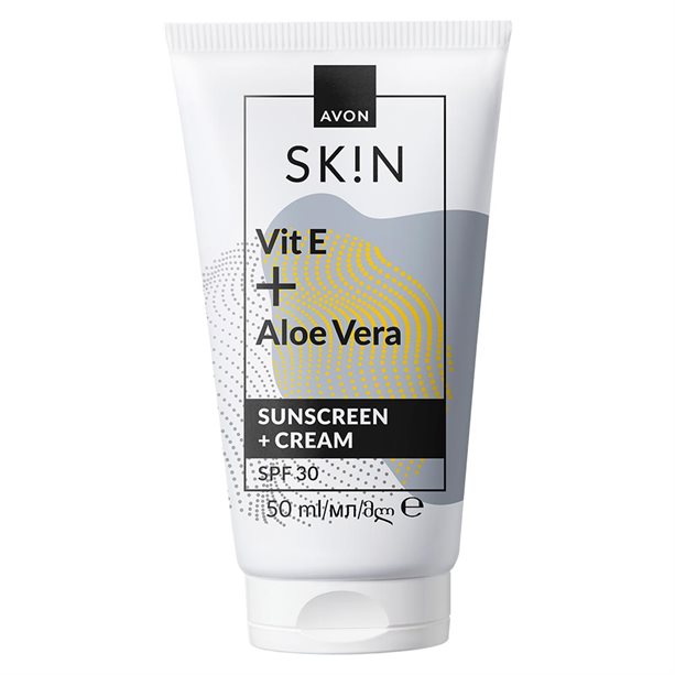 Cremă cu protecție solară SPF30 Avon SK!N