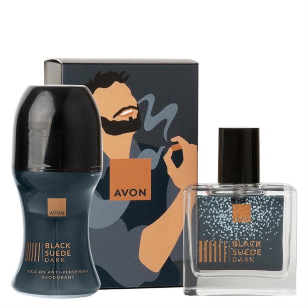 Set cadou Black Suede Dark
