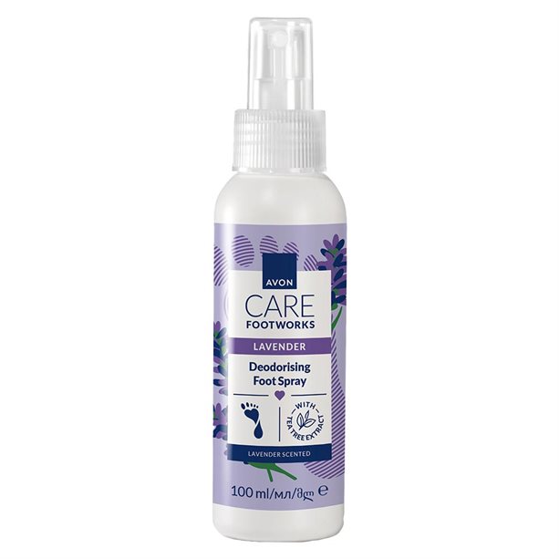 Spray odorizant pentru picioare cu lavandă
