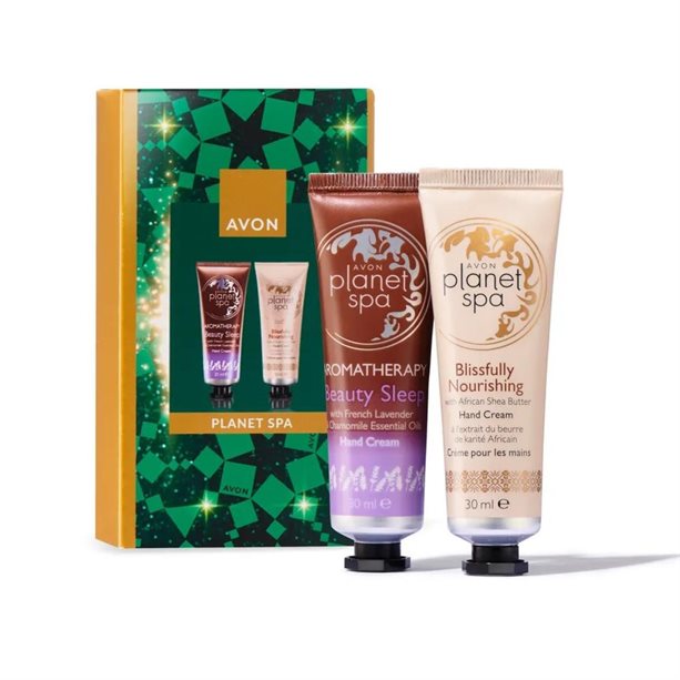 Set cadou creme de mâini Double Bliss