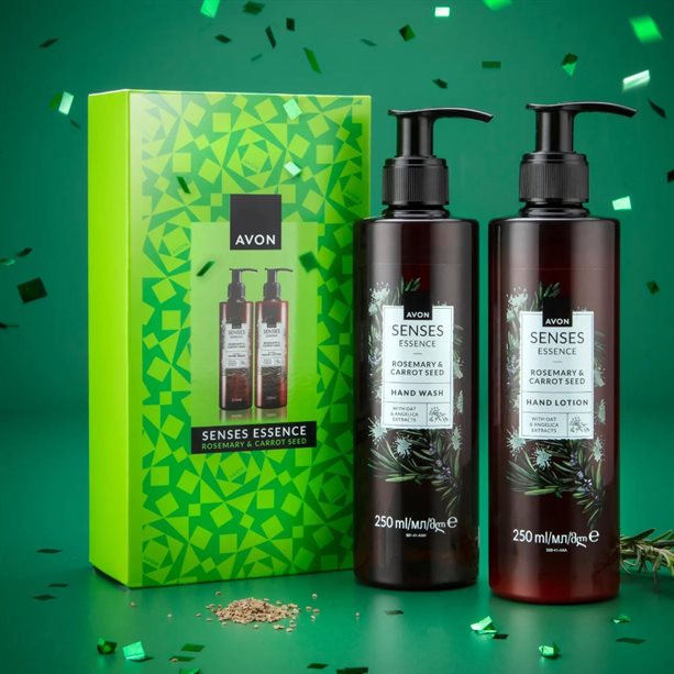 Set cadou Senses Essence Rosemary & Carrot Seed