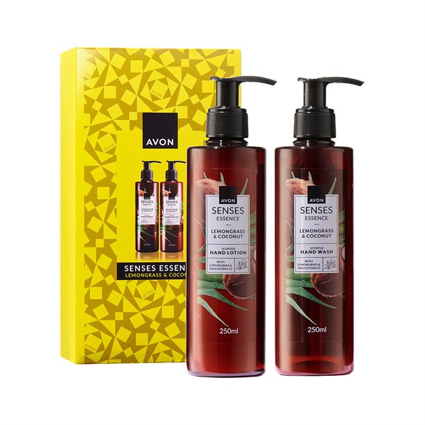 Set cadou Senses Essence Lemongrass & Coconut