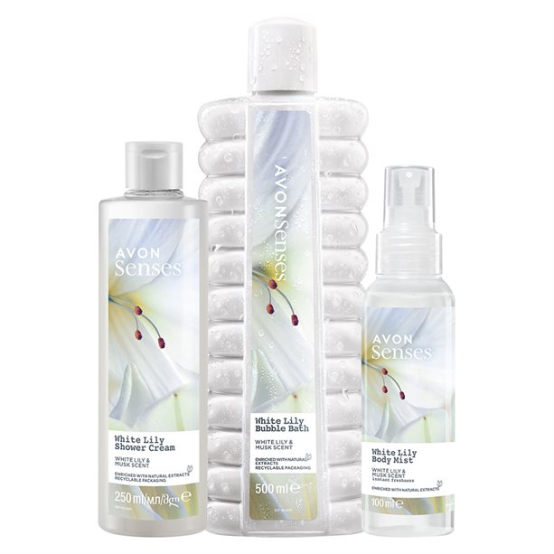 Set White Lily