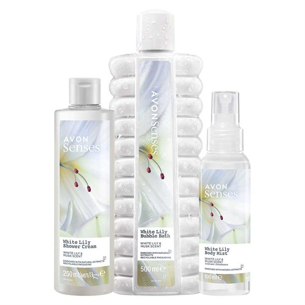 Set Senses White Lilly