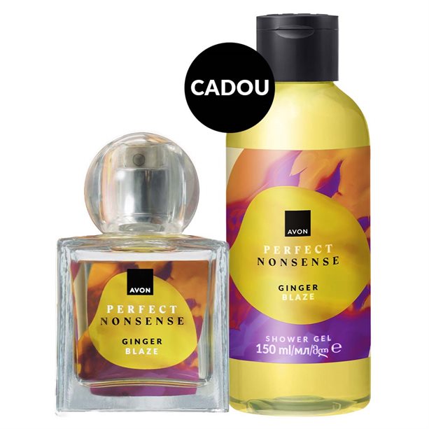 Ginger Blaze: Parfum + Gel de duș CADOU
