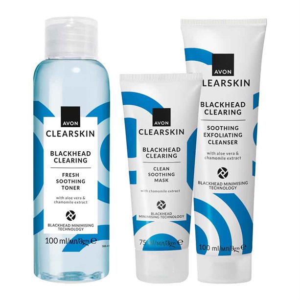 Set Clearskin Blackhead Avon 
