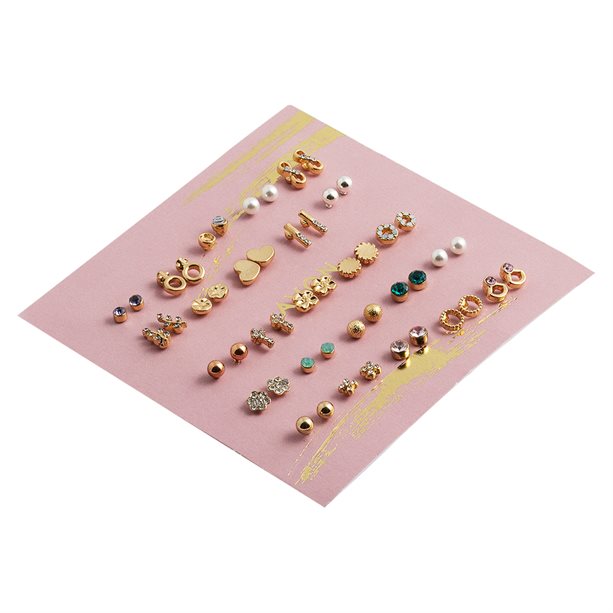 Set Scarlet de 25 de perechi de cercei Avon imagine noua 2022 scoalamachiaj.ro